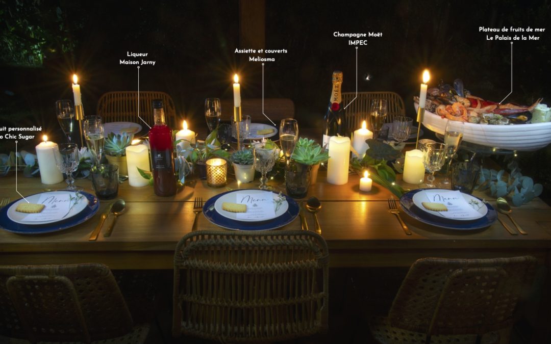 Une table féérique pour les fêtes